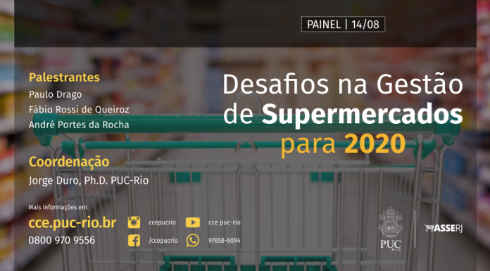 ASSERJ participa de painel gratuito sobre o futuro dos supermercados para 2020