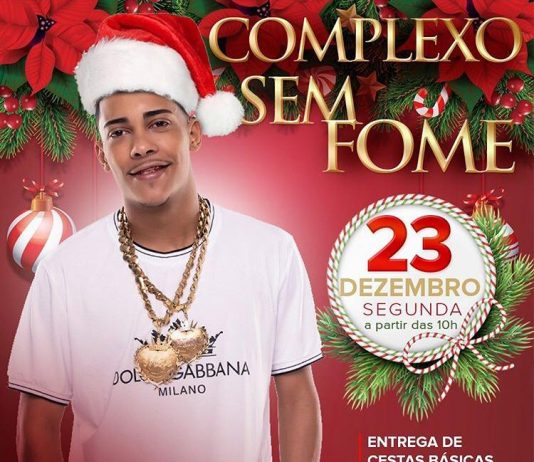 MC Poze do Rodo distribui cestas básicas para famílias carentes no Complexo do Alemão…