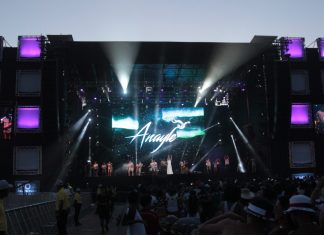 Anayle Sullivan se apresenta no Réveillon de Copacabana (RJ)