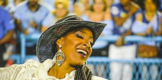 MAURA LUIZA, 2ª PORTA-BANDEIRA DO IMPÉRIO SERRANO FAZ SUCESSO COMO APRESENTADORA DA TV IMPÉRIO!!!