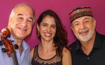“Lundu Brasileiro” resgata a gênese da música brasileira, no Sesc Tijuca, terça-feira, dia 6 de Maio de 2025 Ricardo Santoro, Jose-Staneck, Marina Spoladore / Imagem: Barbara Lopes