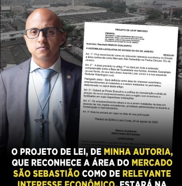 Projeto de Lei propõe reconhecimento do Mercado São Sebastião como área de Relevante Interesse Econômico no Estado do Rio de Janeiro Imagem / Reprodução: Redes Sociais