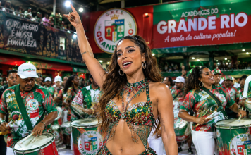 Anitta é confirmada como nova rainha de bateria da Grande Rio para o Carnaval 2027 Créditos: imagem Criada com IA no Chatgpt- Roque Carvalho